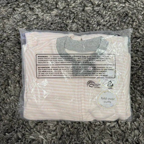 Burt's Bees Baby 2pk Graceful Swan Sleep N' Play
in Pink, Size 0-3 Months - Picture 3 of 4